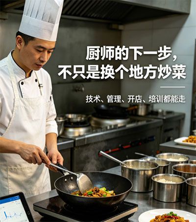 干档口厨师久了，以后能往哪发展？