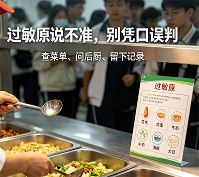 我就负责打菜后勤，有学生过敏体质，问我菜里有没有花生、鸡蛋、牛奶啥的，我真说不准。万一说错了人家吃了出事，我需要负责吗？
