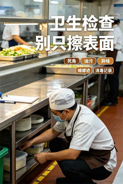 每次卫生检查，到底重点查哪些地方？