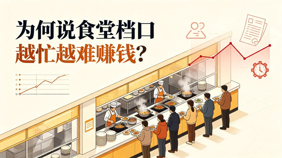 为何说食堂档口越忙越难赚钱？ 团餐实拍图1
