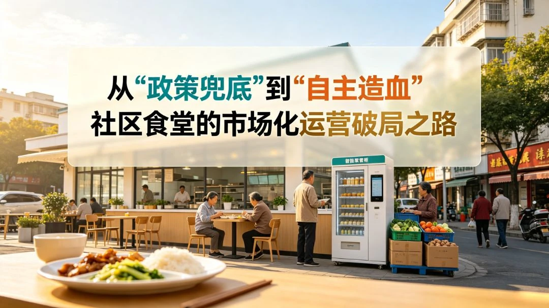 从“政策兜底”到“自主造血”：社区食堂的市场化运营破局之路 团餐实拍图1