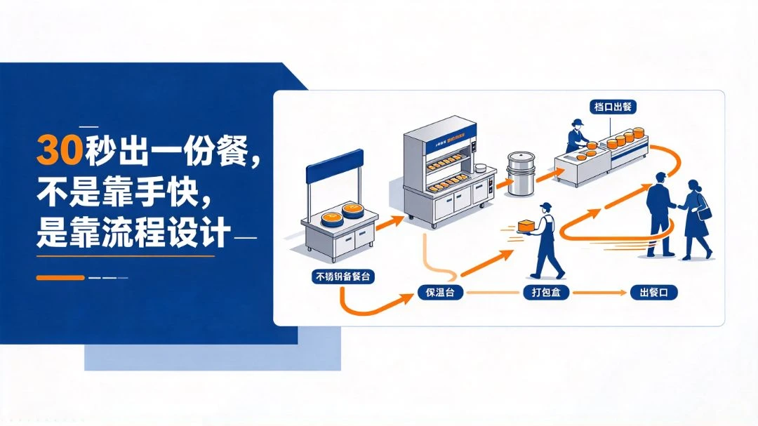 30秒出一份餐，不是靠手快，是靠流程设计 团餐实拍图1