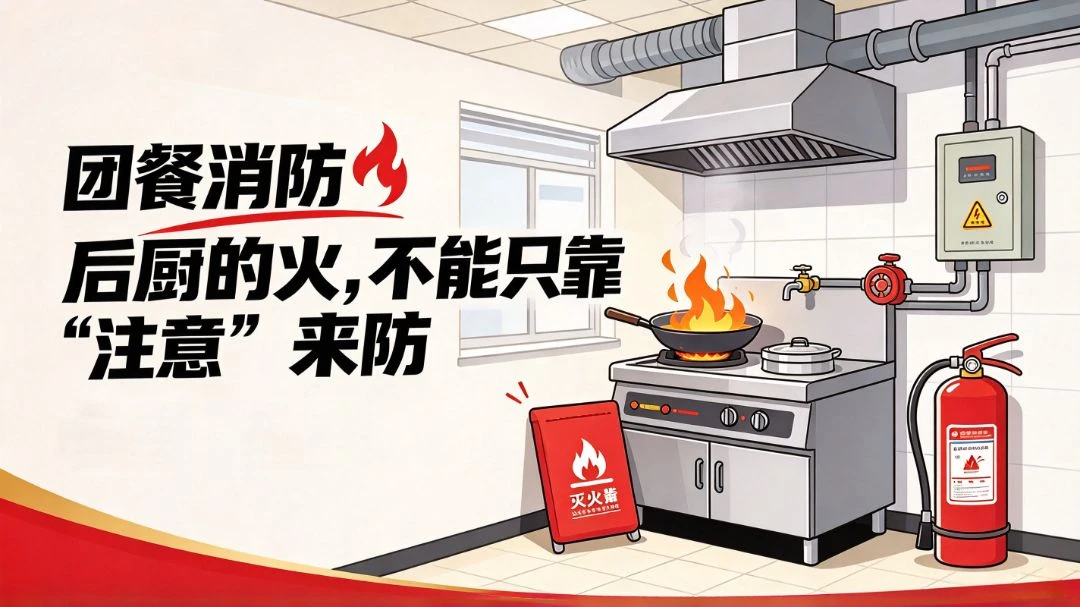 团餐消防：后厨的火，不能只靠“注意”来防