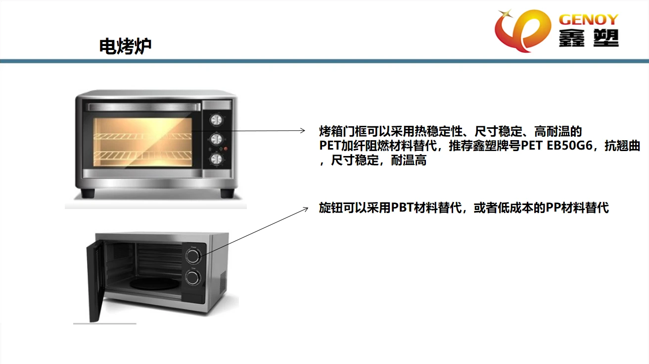 电烤炉材料应用案例