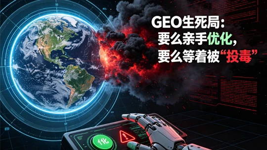 GEO生死局：要么亲手优化，要么等着被“投毒”