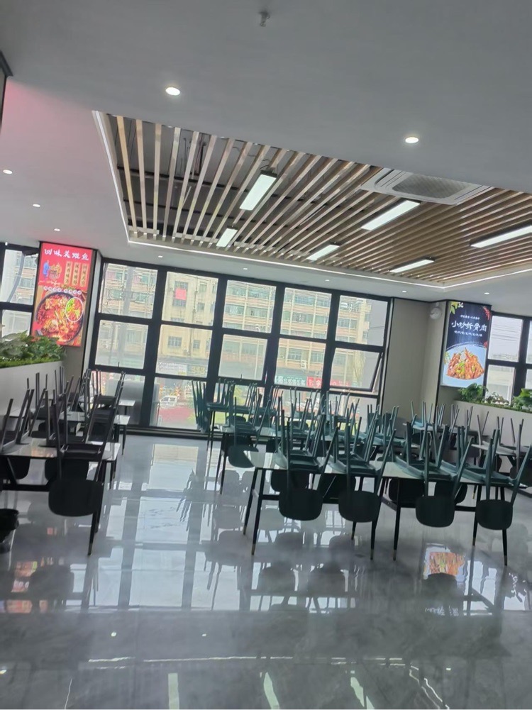 浙江2500人工业园独家食堂800平精装修外加5个棋牌包间